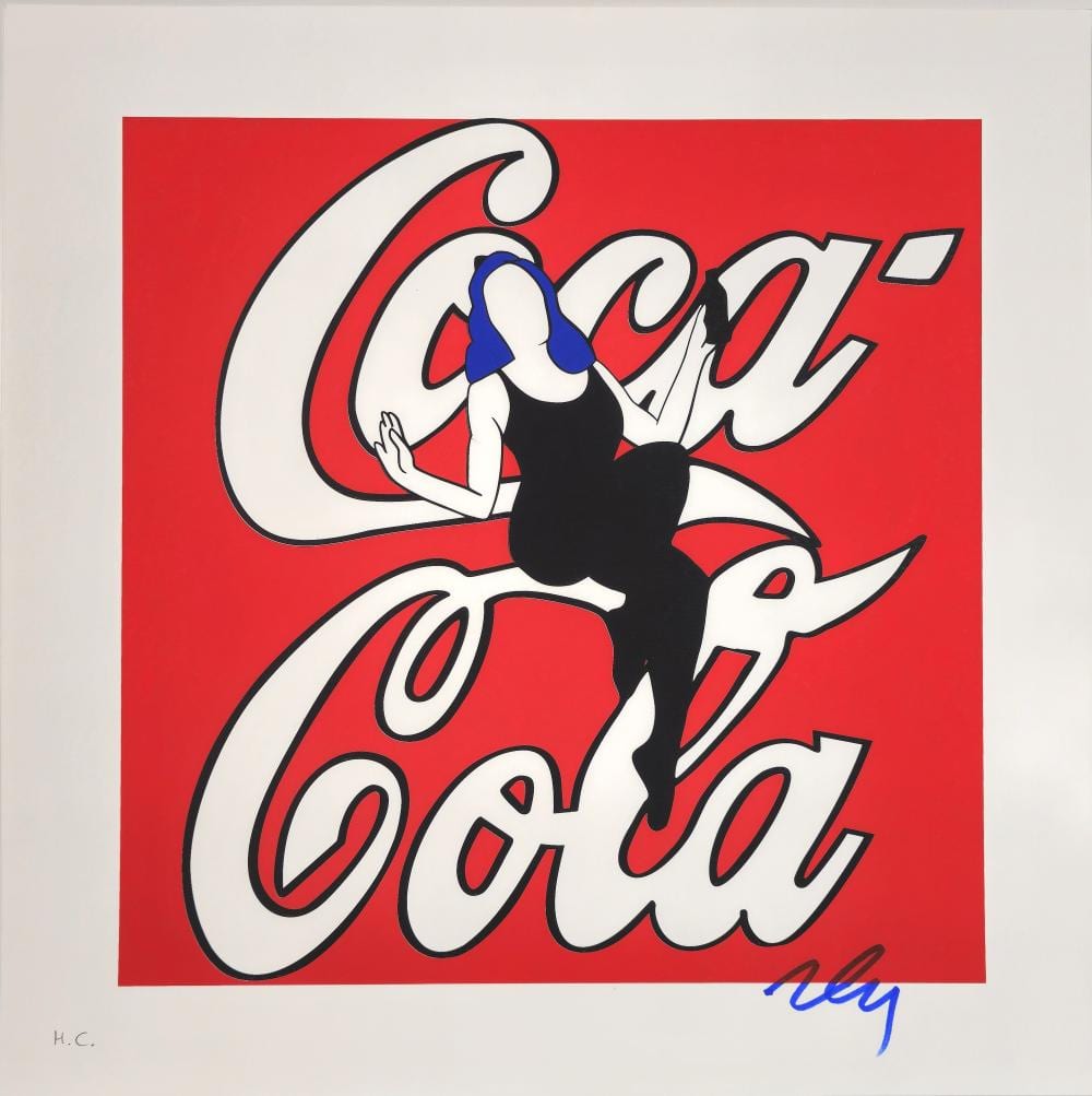 Marco Lodola comparable auction result: marco lodola coca cola