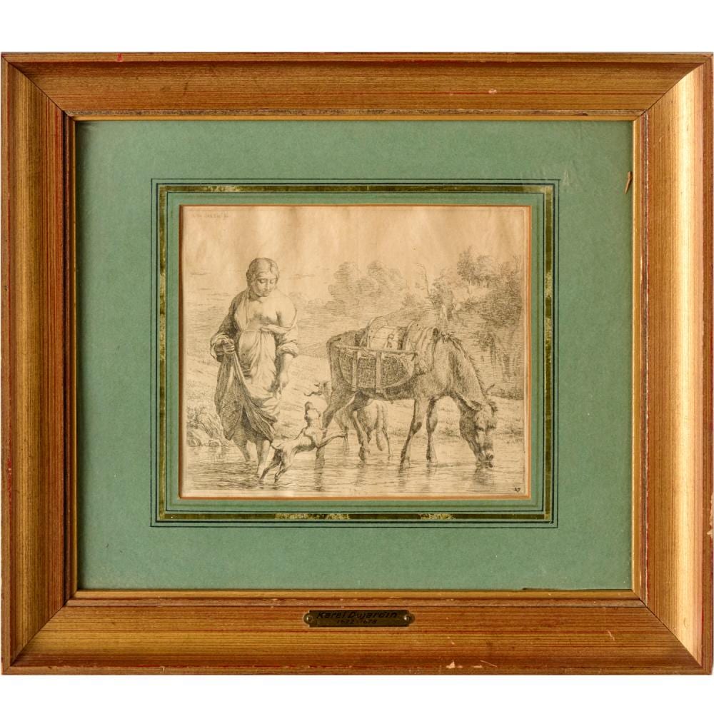 karel dujardin etching · Millea Bros Ltd · 2026-05-13 Karel DuJardin comparable auction result: karel dujardin etching