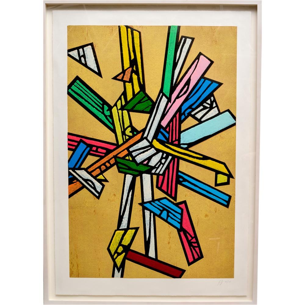 richard woods woodcut 2011 · Millea Bros Ltd · 2026-05-14 Richard Woods comparable auction result: richard woods woodcut 2011
