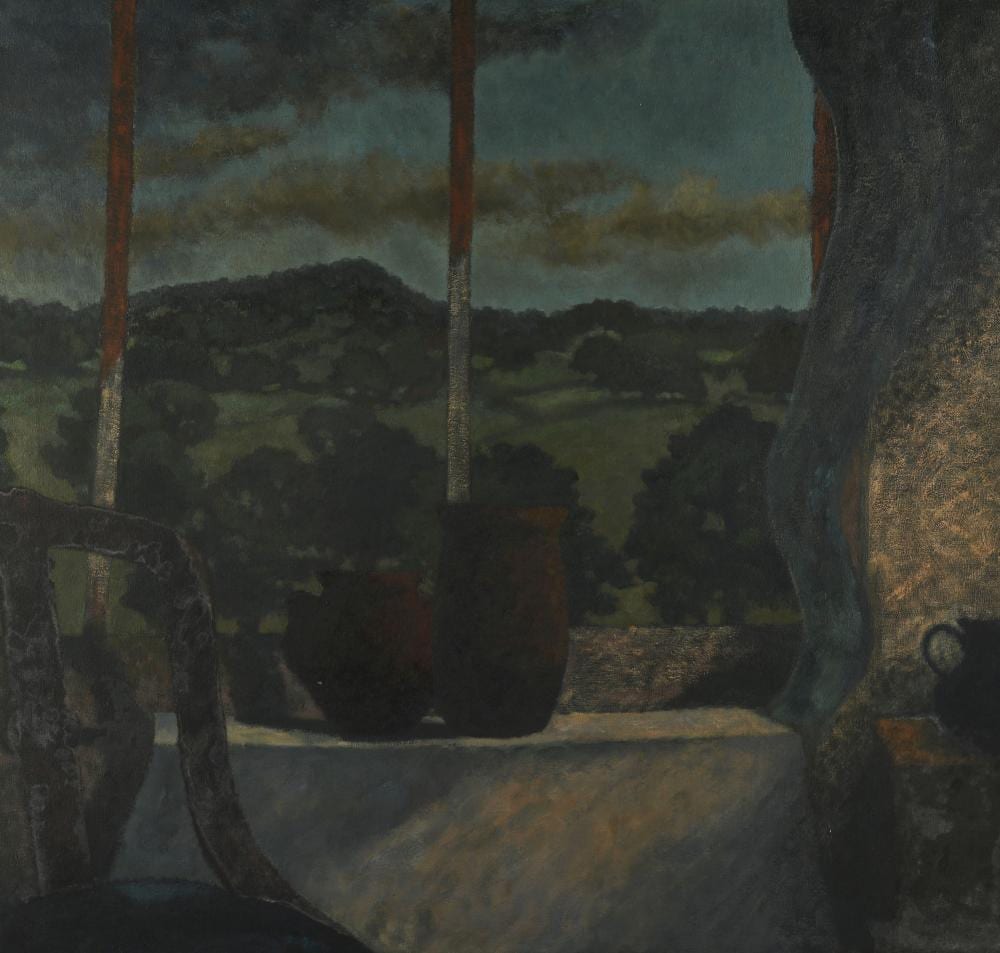 Gerald Jarman comparable auction result: gerald jarman british 1930 2014 approaching ra