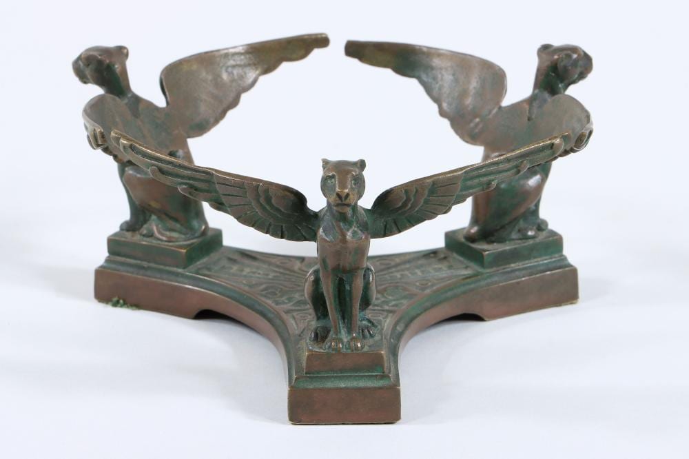 Gustav Gurschner comparable auction result: gustav gurschner german austrian 1873 1970 art nouveau bronze bowl stand
