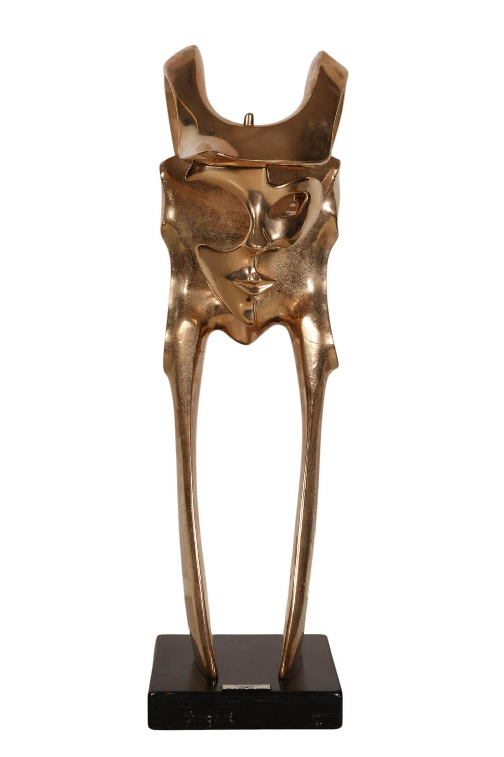 Georges Charpentier comparable auction result: georges charpentier b 1937 abstract face le bronze