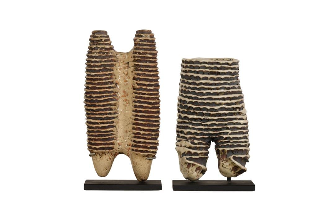 Michele Oka Doner comparable auction result: michele oka doner b 1945 ceramic art sculptures