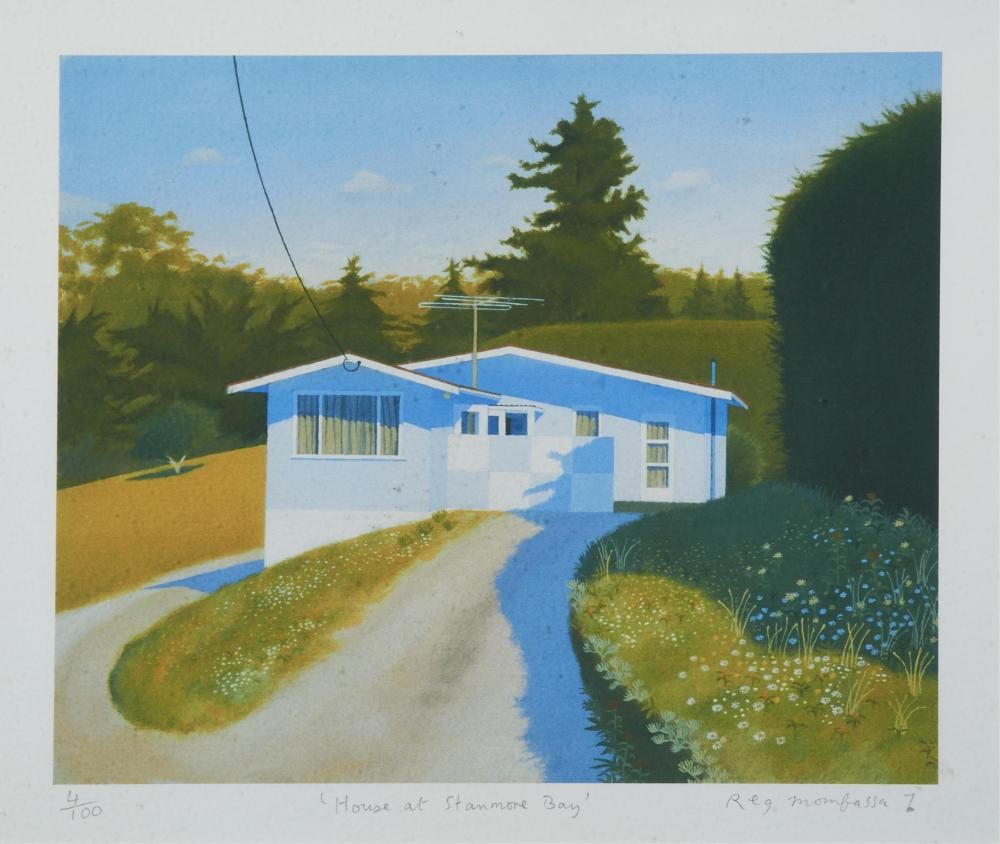 Chris comparable auction result: chris aka reg mombassa o doherty b 1951 house at stanmore bay 2001 digital print 25 5 x 29 5 cm