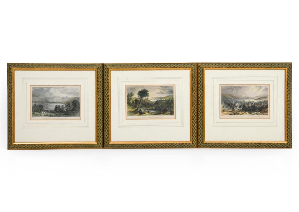Thomas Allom comparable auction result: thomas allom 1804 1872 landscape print grouping