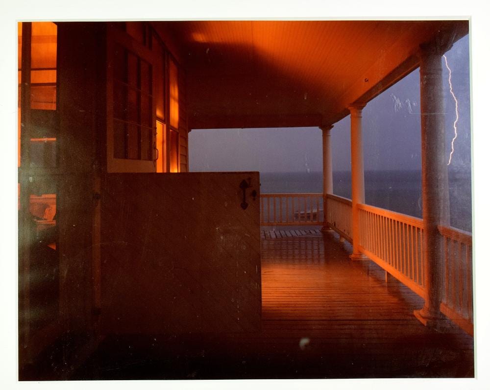 Joel Meyerowitz comparable auction result: joel meyerowitz porch series photograph