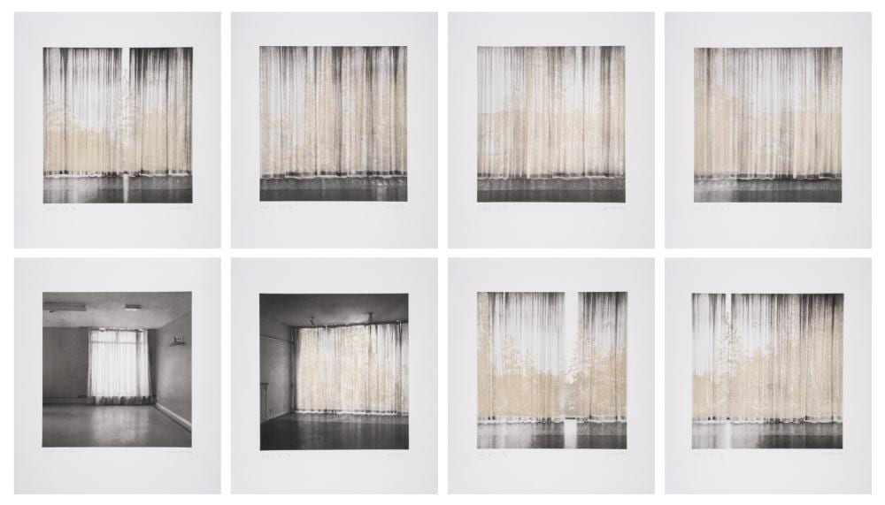 Paul Winstanley comparable auction result: paul winstanley b 1954 veil set of 8
