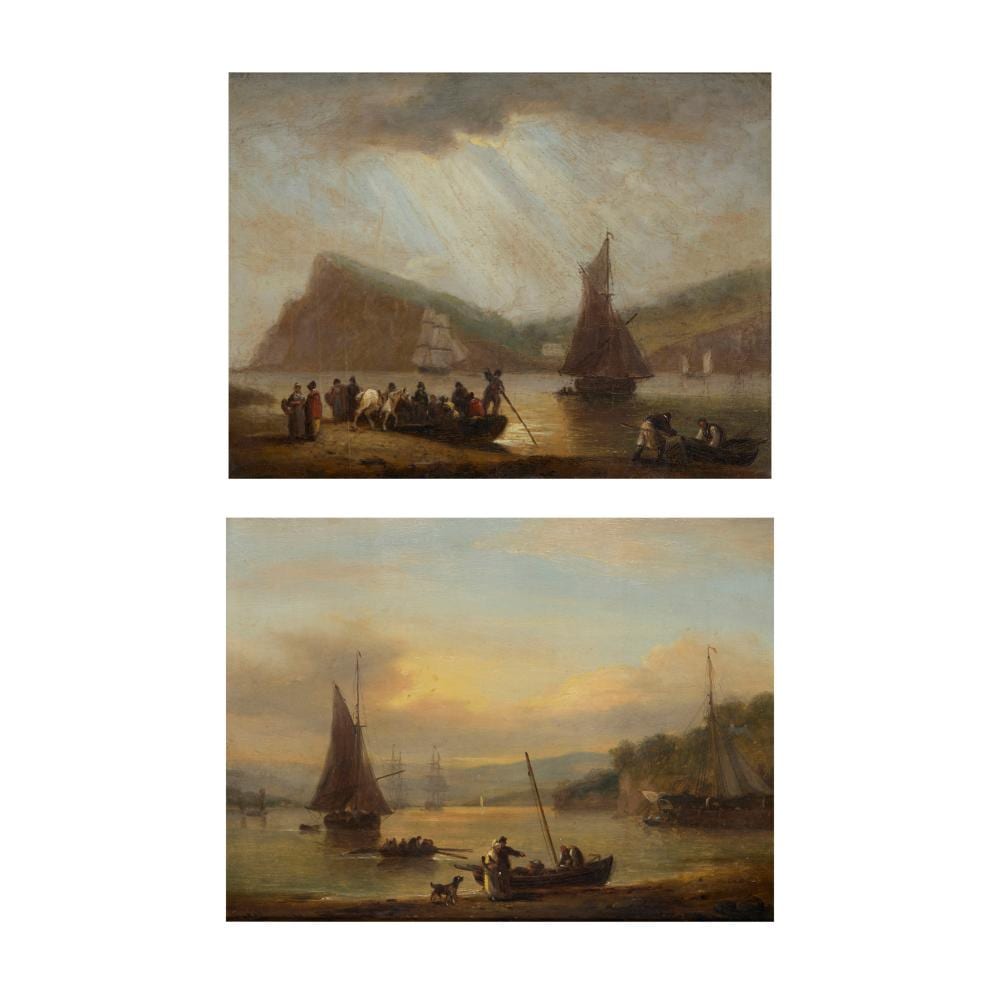 Thomas Luny comparable auction result: thomas luny british 1759 1837