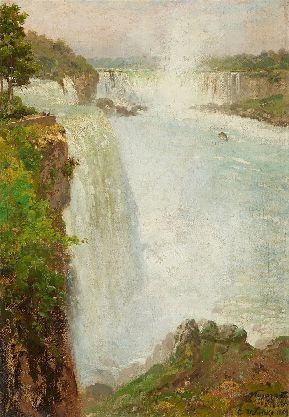 Carl Wuttke comparable auction result: carl wuttke niagarafalls