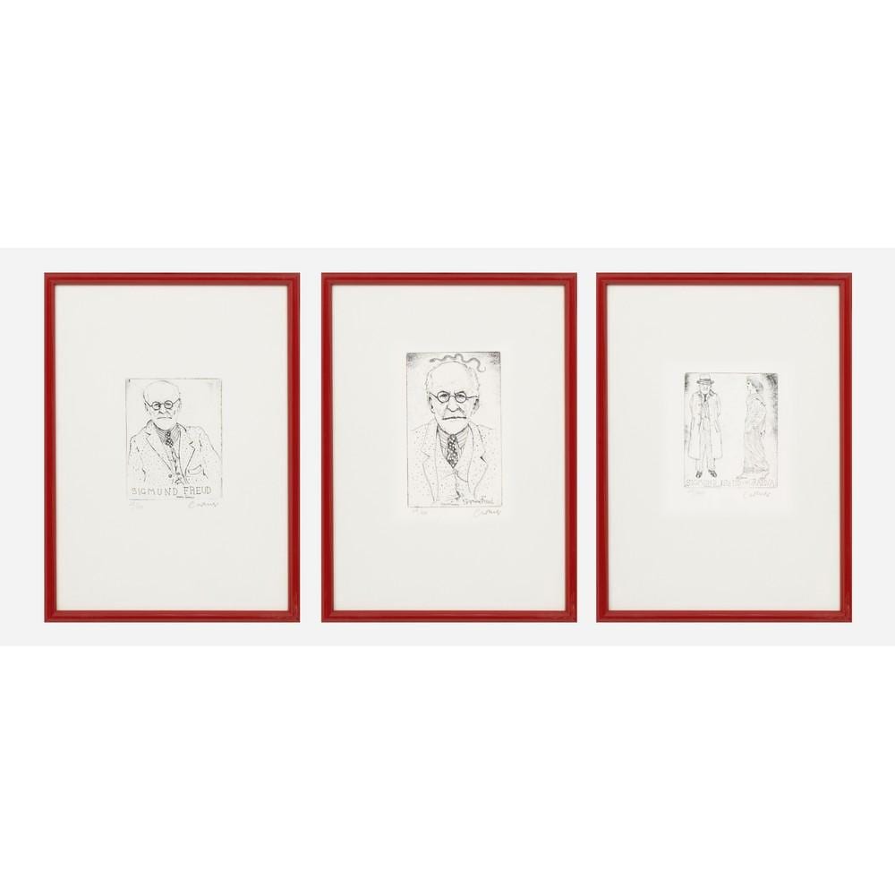 Bruno Caruso comparable auction result: bruno caruso tre incisioni