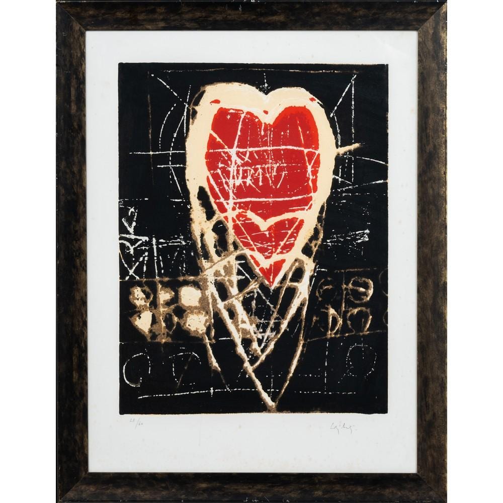 Giorgio Celiberti comparable auction result: giorgio celiberti senza titolo litografia a colori