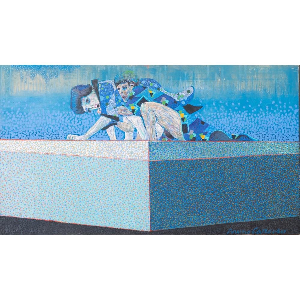 Bruno Caruso comparable auction result: bruno caruso estasi olio su tela