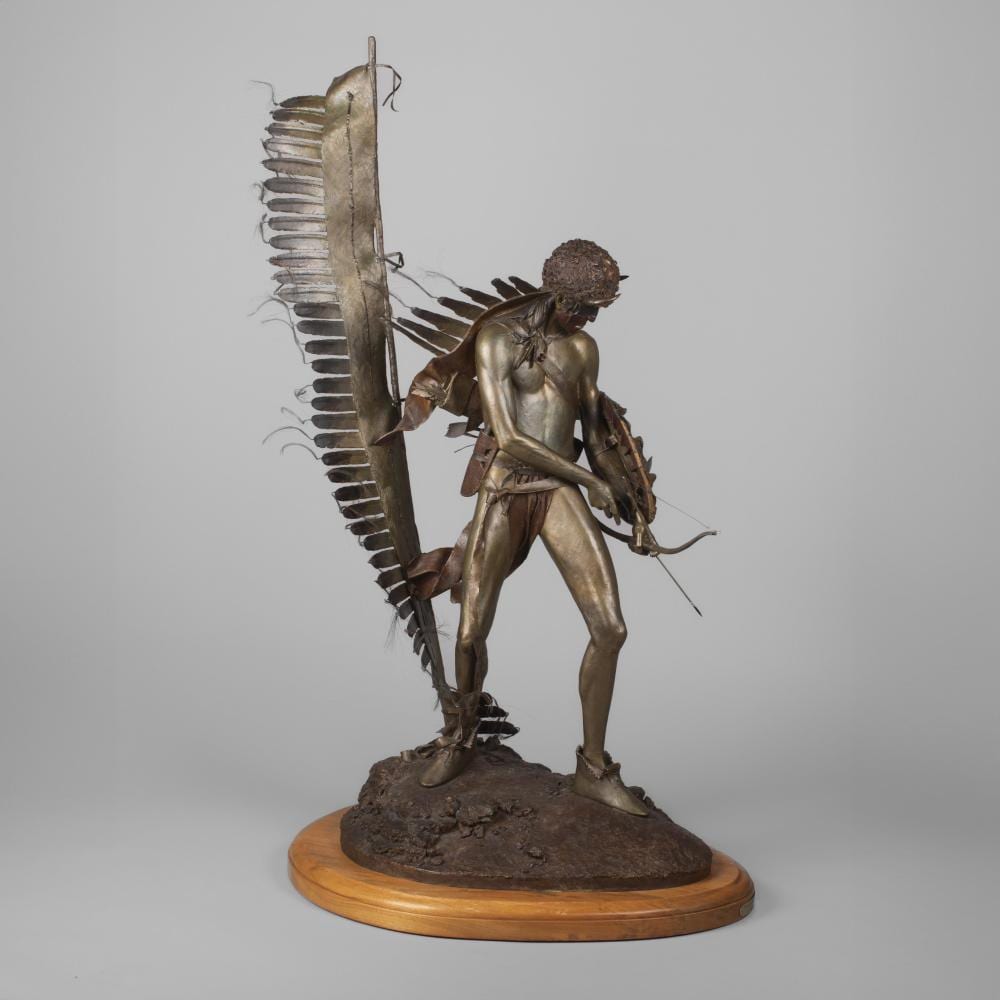 Dave McGary comparable auction result: dave mcgary stand of the strong heart 1987