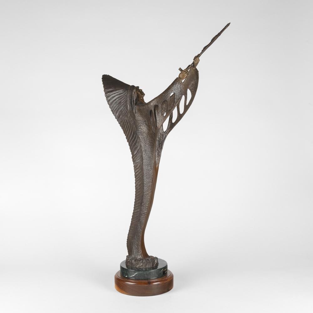 Bill Girard comparable auction result: bill girard o great spirit 1988