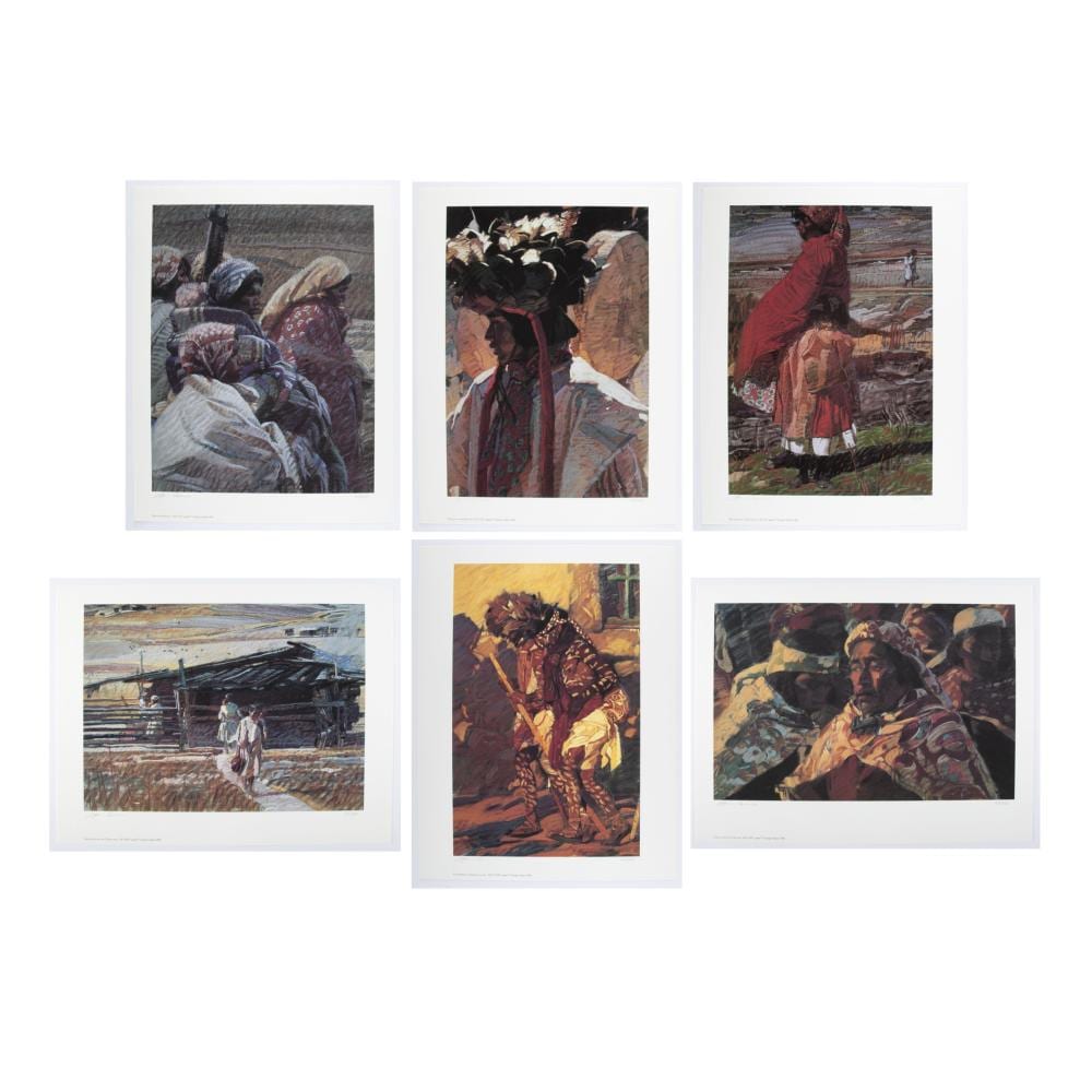 George Arthur Carlson comparable auction result: george arthur carlson a tarahumara portfolio 1983