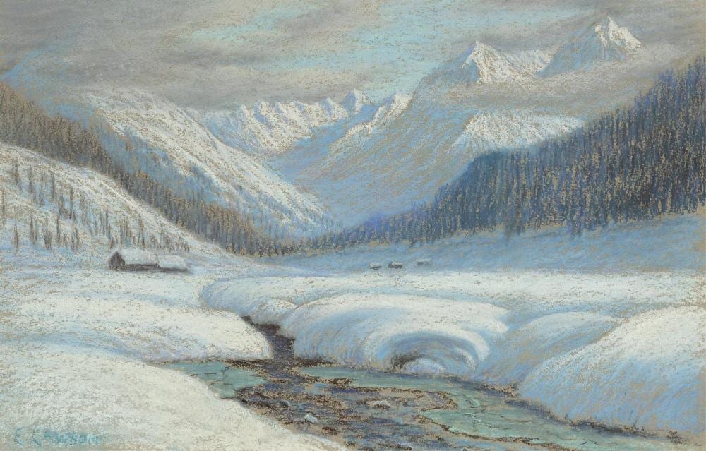 ernest lawson rocky mountains · Santa Fe Art Auction · 2026-05-06 Ernest Lawson comparable auction result: ernest lawson rocky mountains