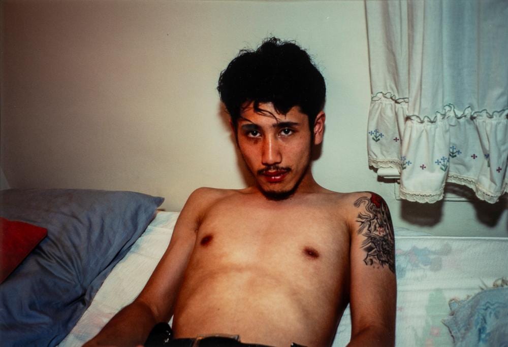 Nan Goldin comparable auction result: nan goldin 1953 kee in bed est hempton 1988