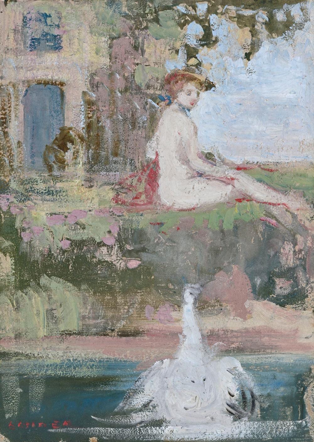 Charles Conder comparable auction result: charles edward conder british 1868 190