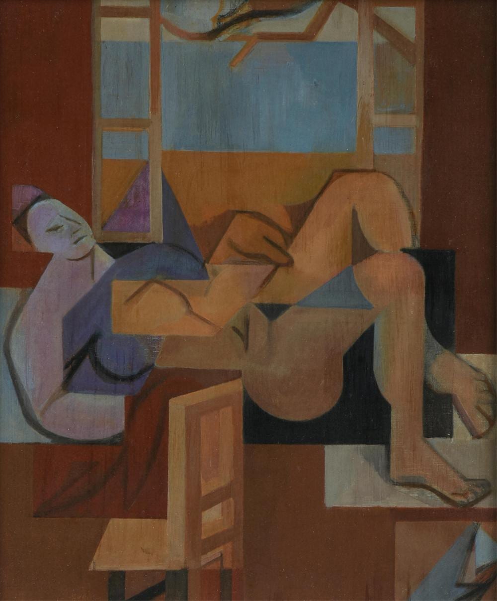 Leonard Alberts comparable auction result: leonard alberts american 1924 2010 nude at window untitled 20th century 25 x 20 3 4 in 63 5 x 52 7 cm frame 28 1 2 x 24 1 4 in 72 4 x 61 6 cm
