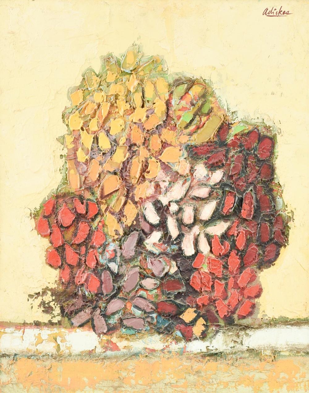 david adickes american texas 1927 2025 fall trees 20th century 24 x 19 1 2 in 61 x 49 5 cm frame 33 1 2 x 29 in 85 1 x 73 7 cm · Simpson Galleries, LLC · 2026-05-16 David Adickes comparable auction result: david adickes american texas 1927 2025 fall trees 20th century 24 x 19 1 2 in 61 x 49 5 cm frame 33 1 2 x 29 in 85 1 x 73 7 cm