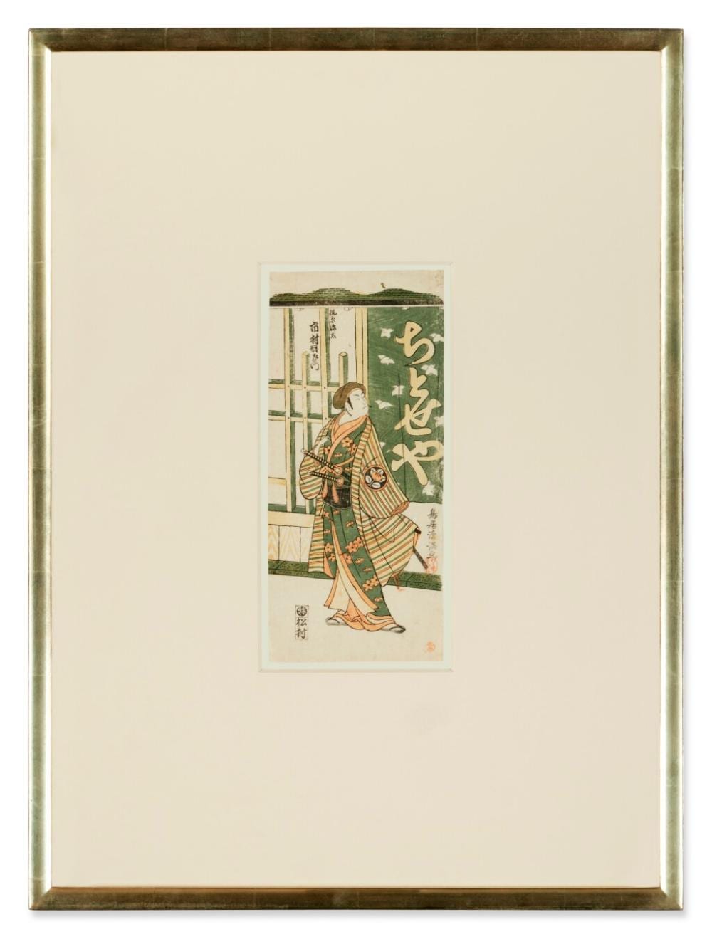 Torii Kiyomitsu comparable auction result: torii kiyomitsu 1735 1785 japan 18th century