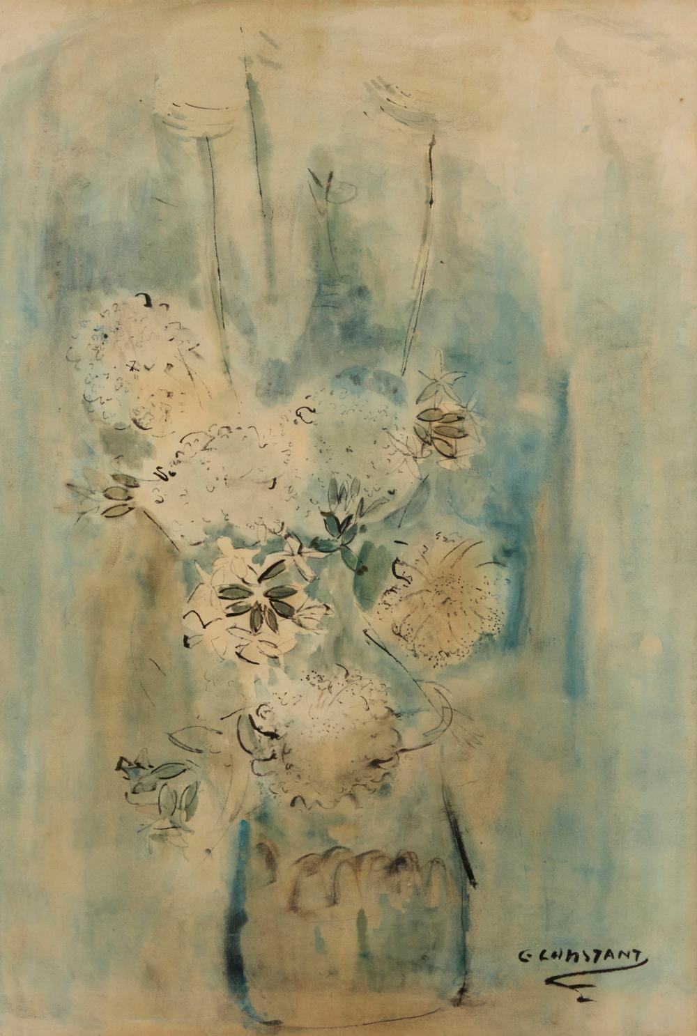 george constant 1892 1978 floral still life · John Moran Auctioneers · 2026-05-19 George Constant comparable auction result: george constant 1892 1978 floral still life