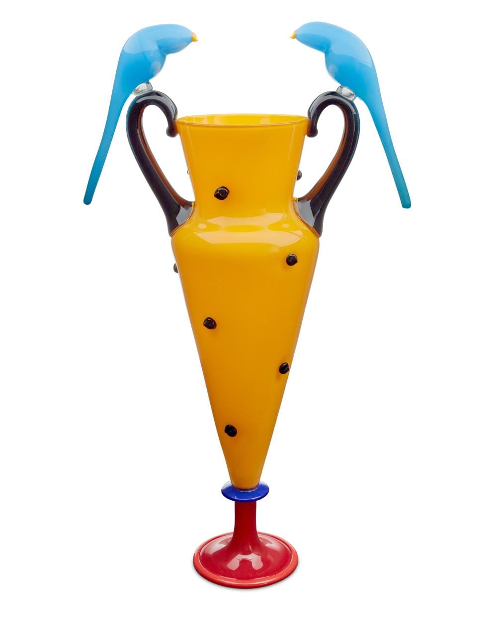 David Levi comparable auction result: david levi b 1959 bird vase 1997