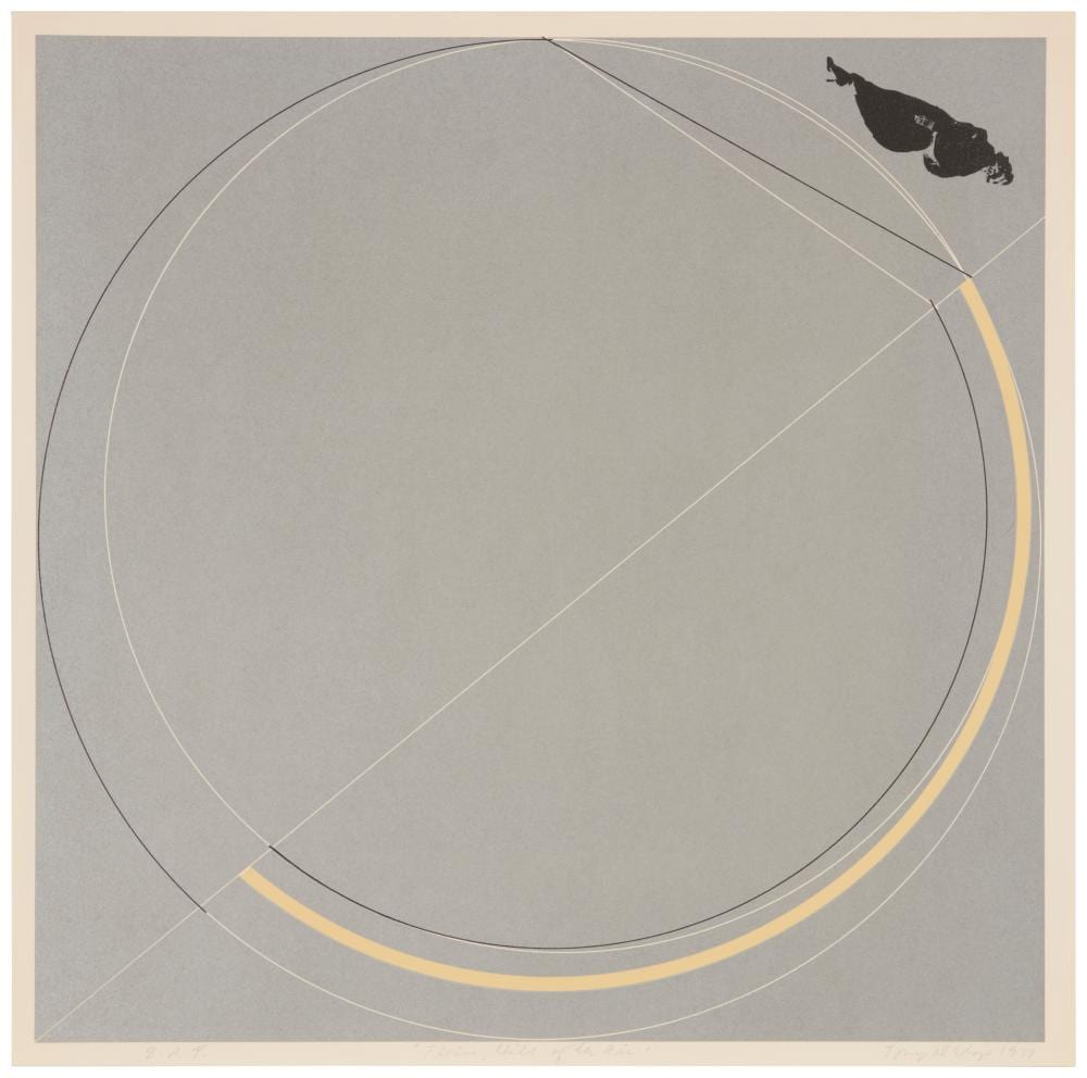 Tony DeLap comparable auction result: tony delap 1927 2019 florine child of the air 1977