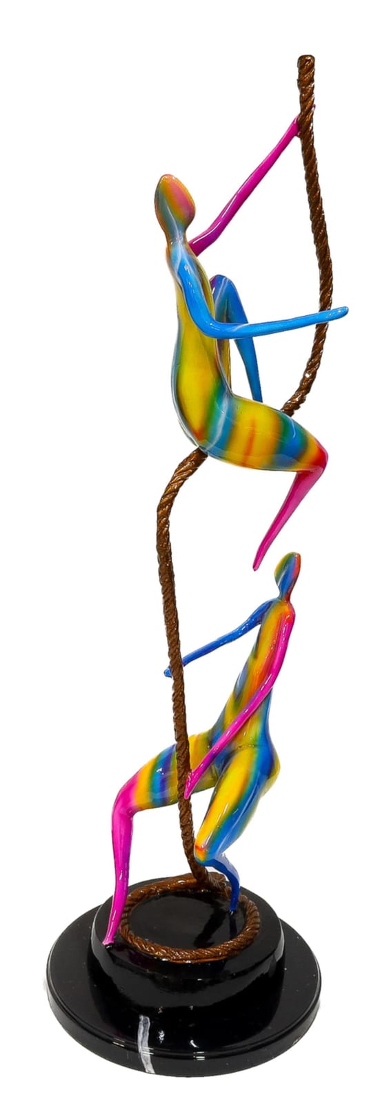 Max Milan comparable auction result: max milan the performers original bronze sculpture with marble base 90cm x 30cm x 30cm