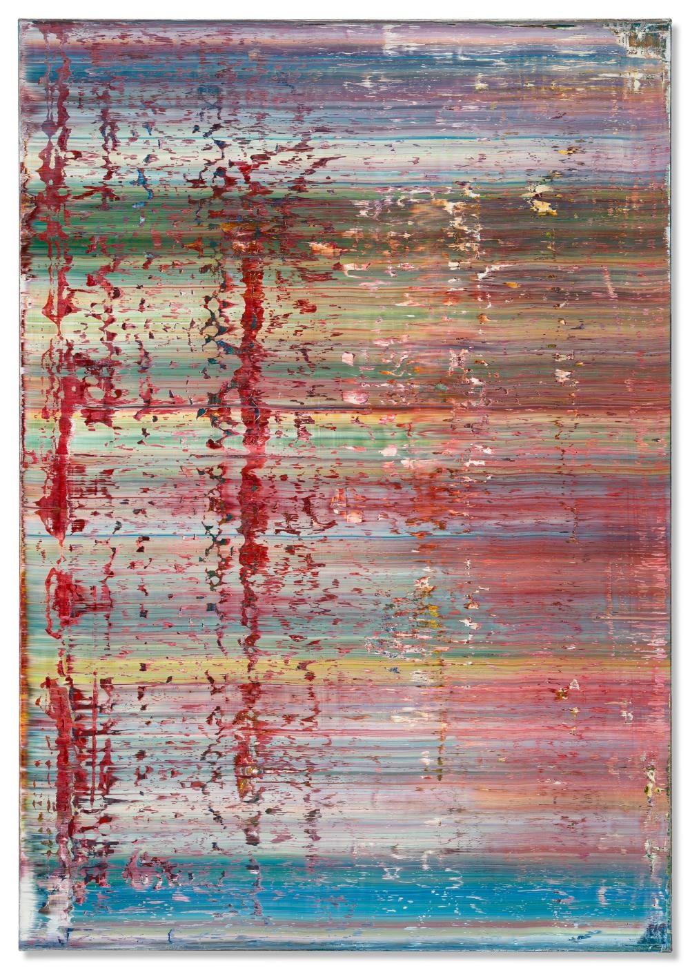 Gerhard Richter (B. 1932). Mohn (Poppy). oil on canvas78 ¾ x 55 1/8 in. (20 comparable sale