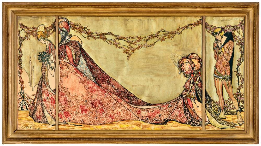 Stefan Norblin comparable auction result: stefan norblin