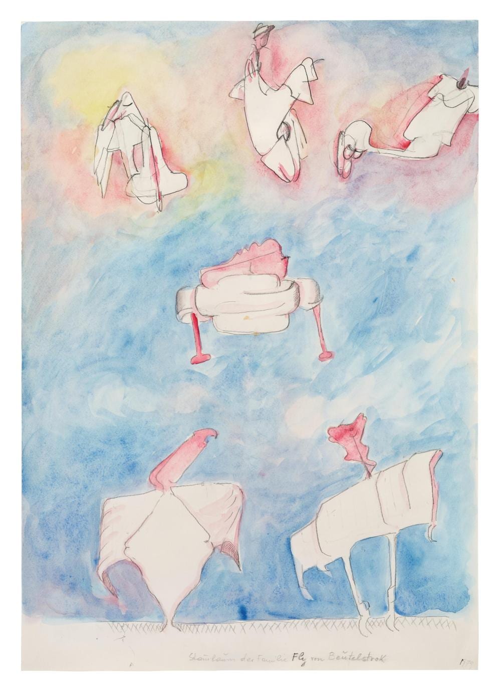 Maria Lassnig comparable auction result: maria lassnig