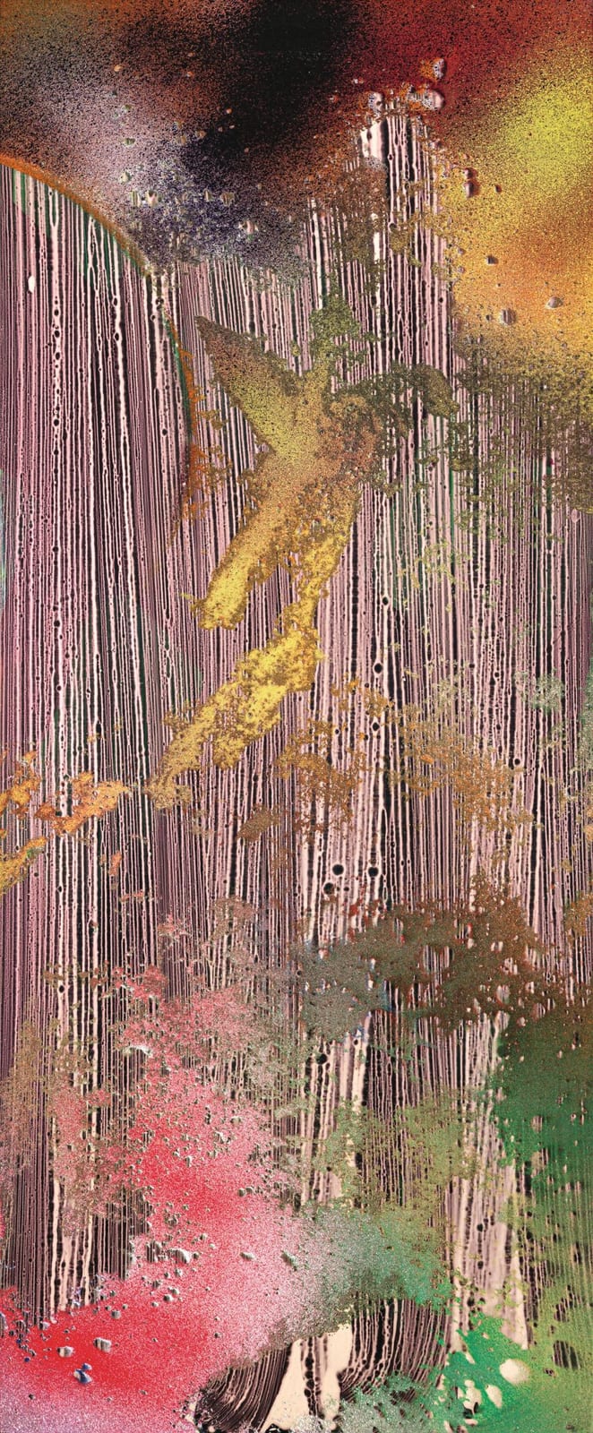 Katharina Grosse comparable auction result: katharina grosse