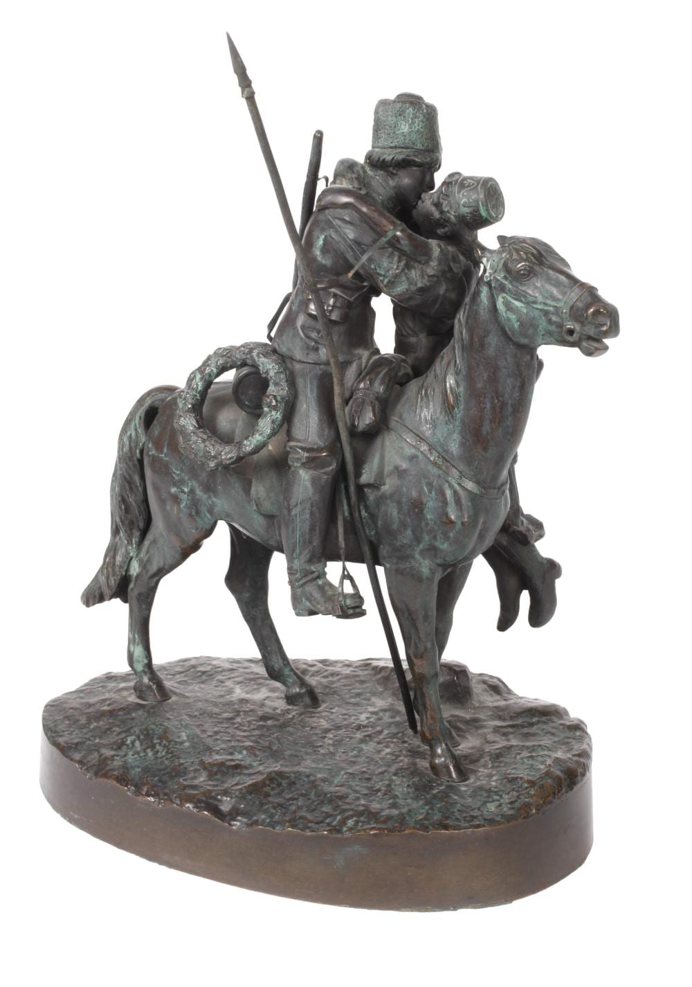 Moritz Wolff comparable auction result: albert moritz wolff der abschied