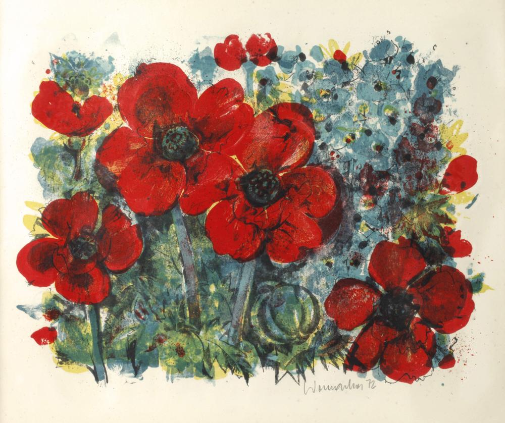 Walter Womacka comparable auction result: walter womacka blumenstillleben