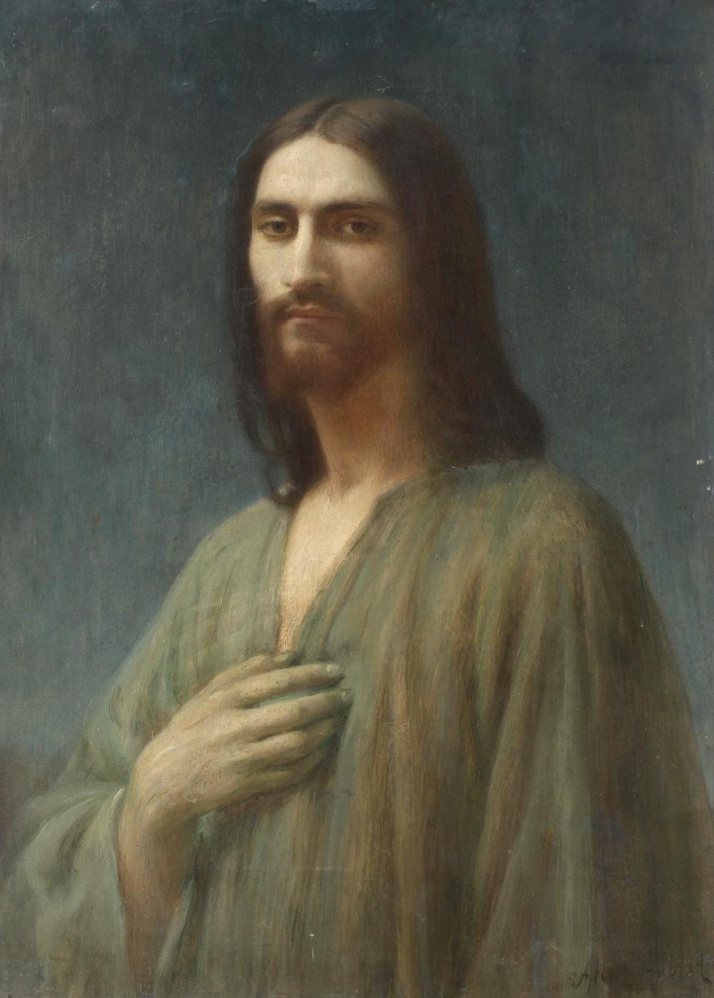 Albert Aublet comparable auction result: albert aublet jesus von nazareth