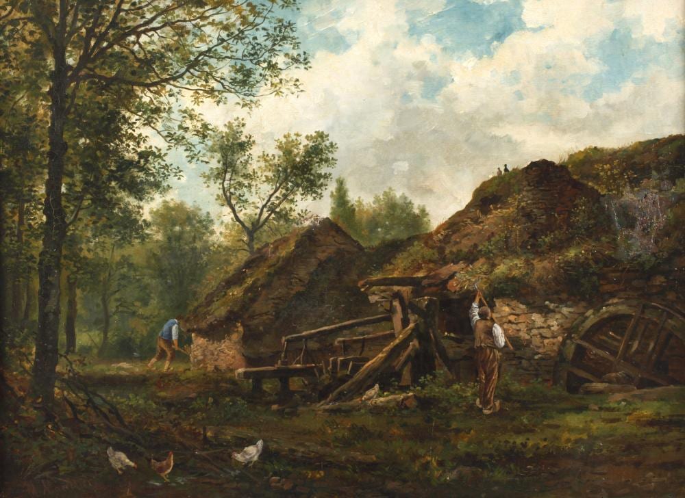 Henri Joseph Marcette comparable auction result: henri marcette alte m hle