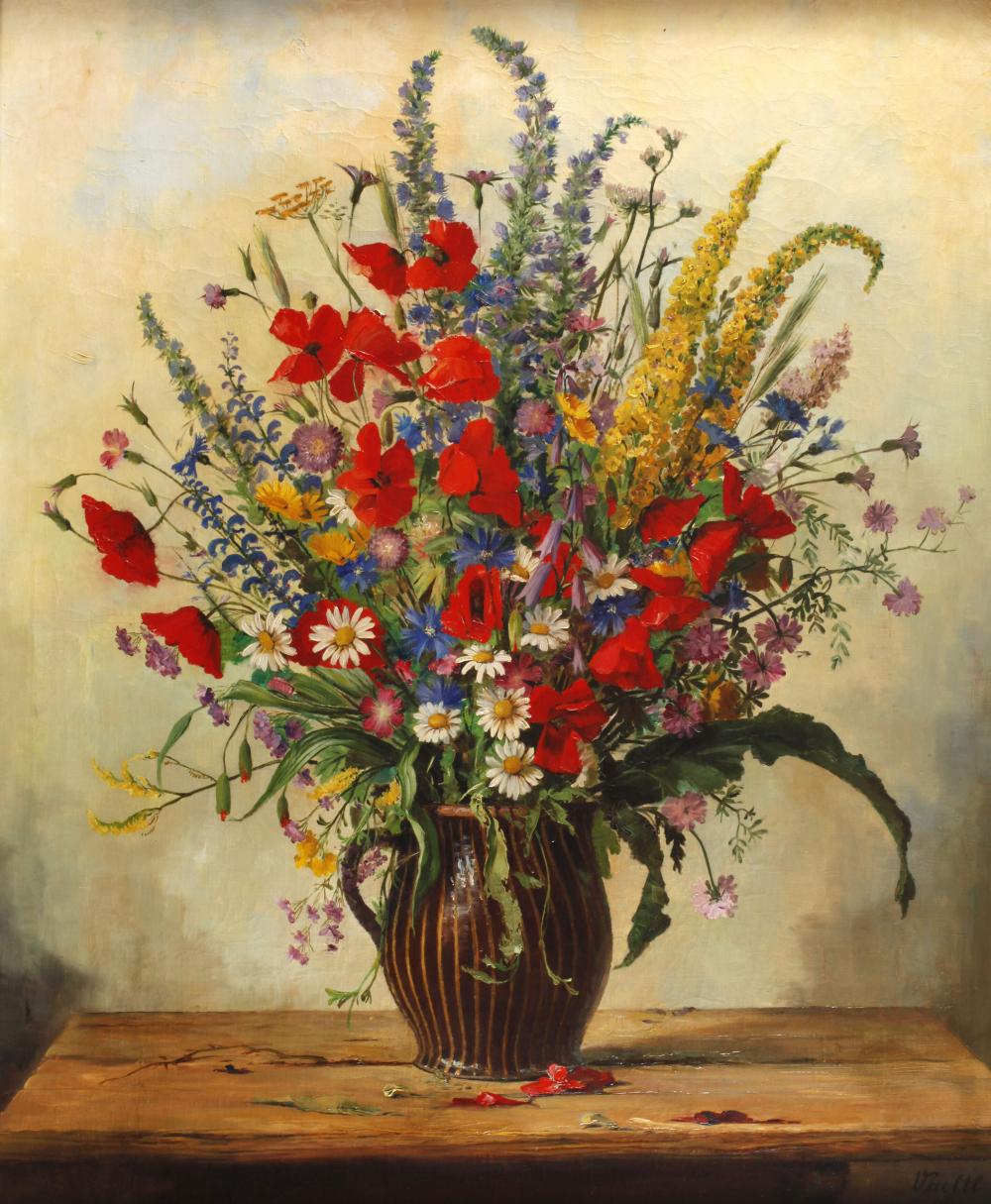Otto Vaeltl comparable auction result: otto vaeltl sommerblumenstrau