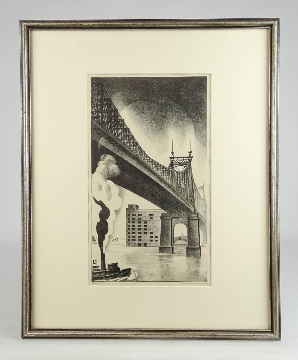 Louis Lozowick comparable auction result: louis lozowick 1892 1972
