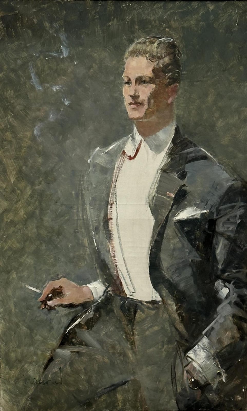 armand massonet 1892 1979 portrait de monsieur c huile sur toile vers 1930 dimensions 100 x 62 cm · MJV Soudant · 2026-05-13 Armand Massonet comparable auction result: armand massonet 1892 1979 portrait de monsieur c huile sur toile vers 1930 dimensions 100 x 62 cm