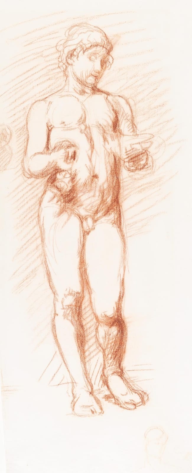 Hans von Marées comparable auction result: hans von mar es 1837 elberfeld rom 1887 jugendlicher bacchus young bacchus