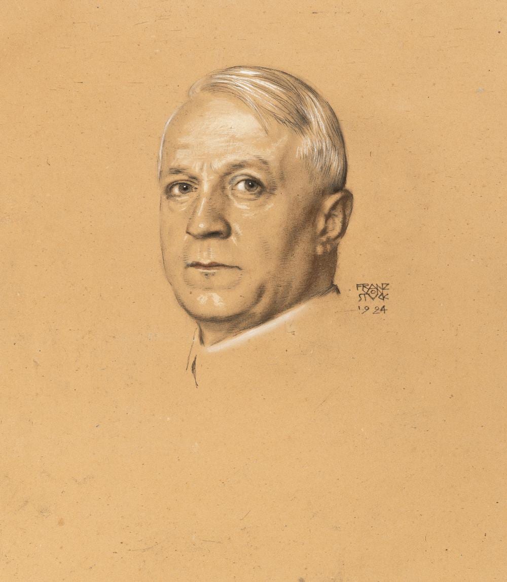 franz von stuck 1863 tettenweis m nchen 1928 portr t richard m ller portrait of richard m ller · Karl & Faber · 2026-05-21 Franz von Stuck comparable auction result: franz von stuck 1863 tettenweis m nchen 1928 portr t richard m ller portrait of richard m ller