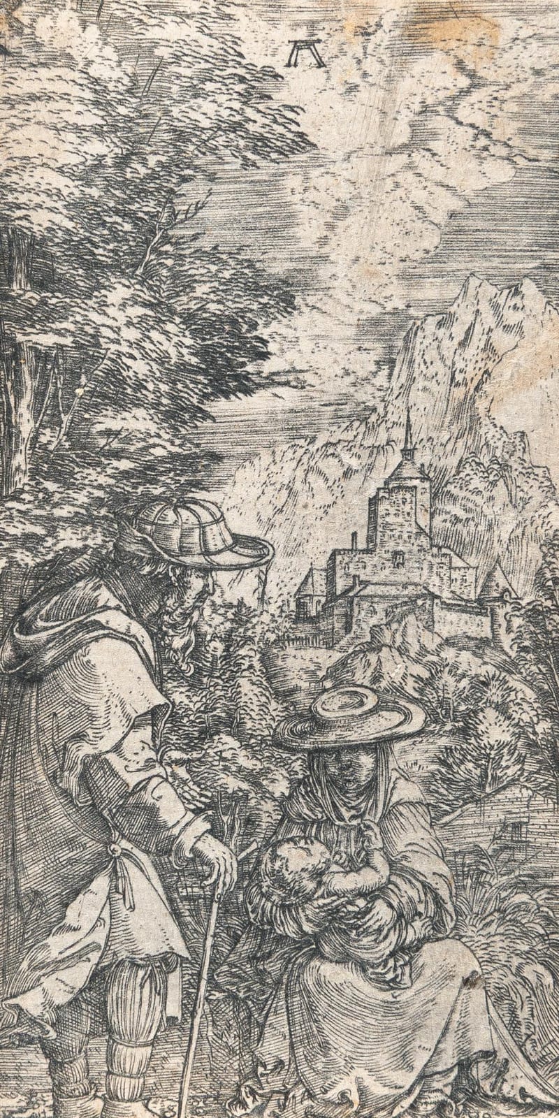 Albrecht Altdorfer comparable auction result: albrecht altdorfer c 1480 regensburg 1538 the rest on the flight into egypt die ruhe auf der flucht nach gypten