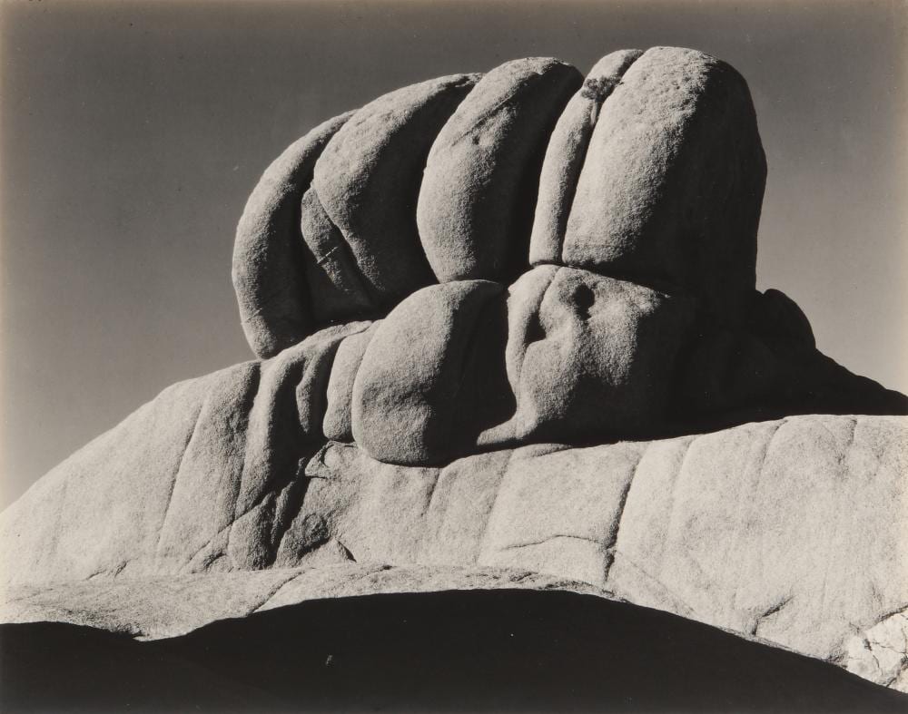 edward weston 1886 1958 wonderland of rocks mojave desert 1937 · Chiswick Auctions · 2026-05-21 Edward Weston comparable auction result: edward weston 1886 1958 wonderland of rocks mojave desert 1937