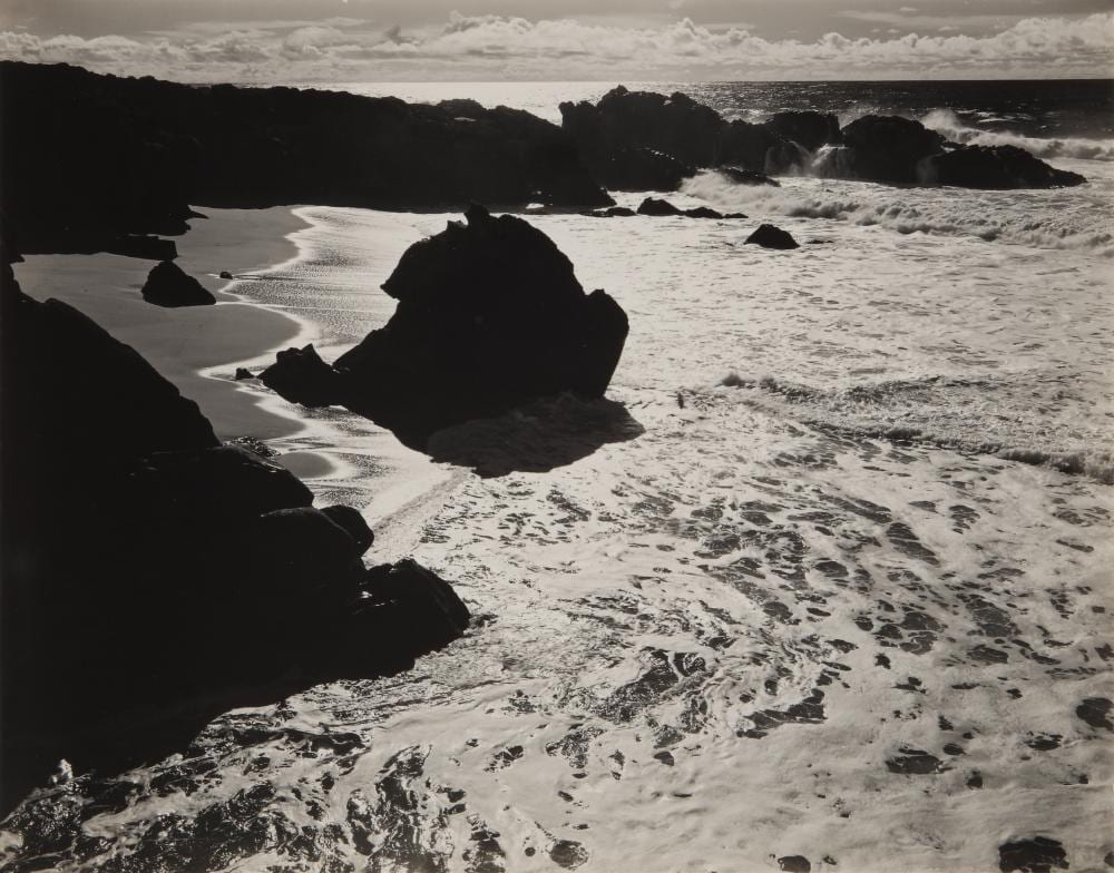 Brett Weston comparable auction result: brett weston 1911 1993 south of point lobos 1952