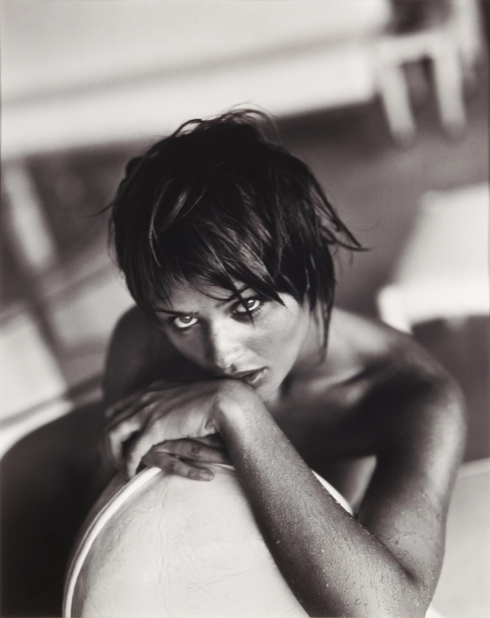 Sante D'Orazio comparable auction result: sante d orazio b 1956 helena christensen palm springs california 1994