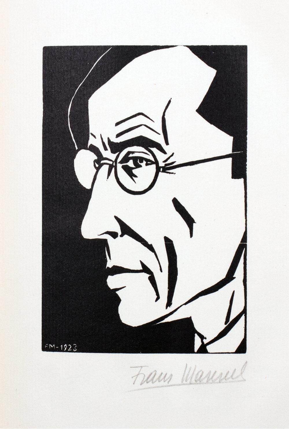 Frans Masereel comparable auction result: frans masereel arthur holitscher und stefan zweig frans masereel 1923