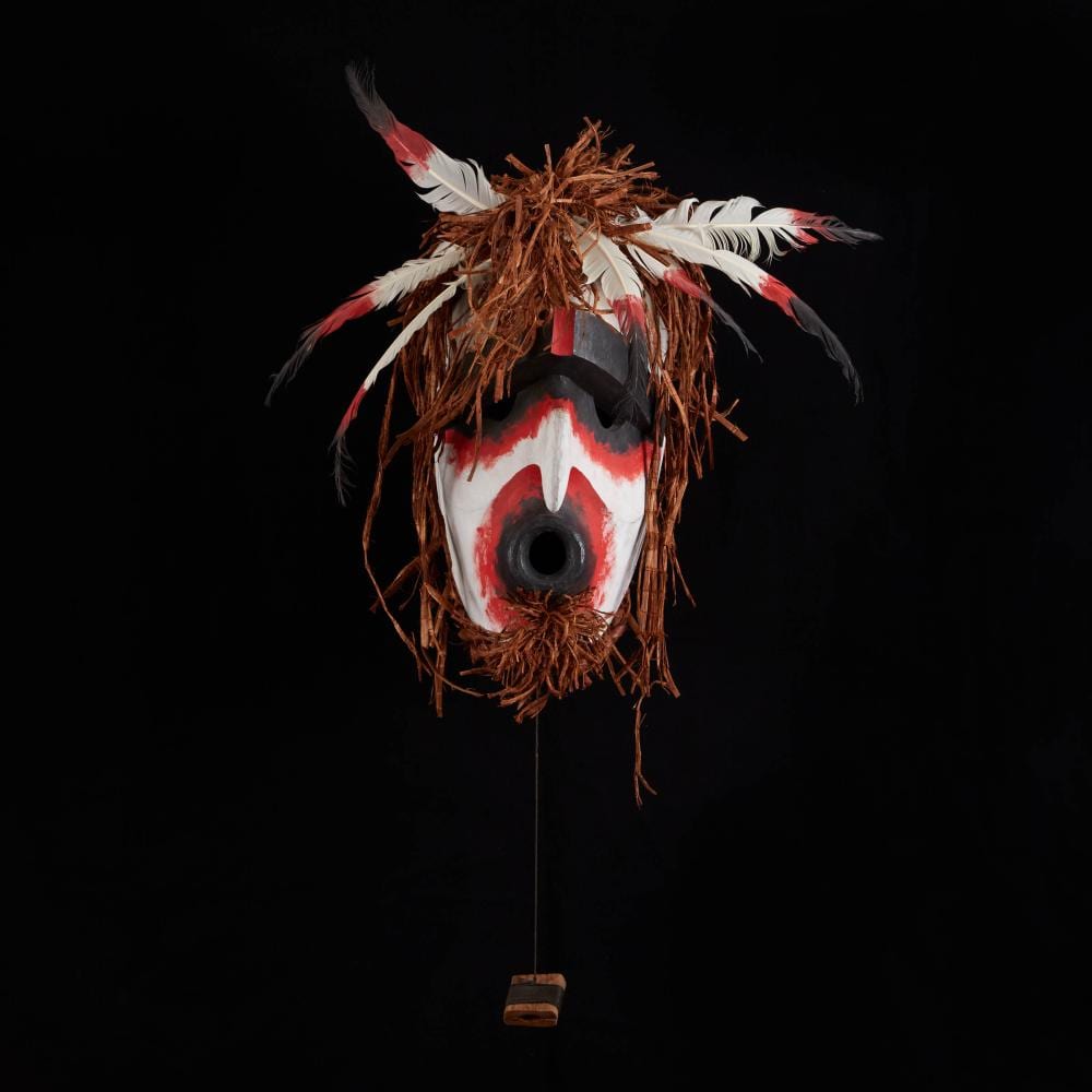 Beau Dick comparable auction result: beau dick walas gwa yam 1955 2017 pookmis spirit of the drowned mask ca 1992