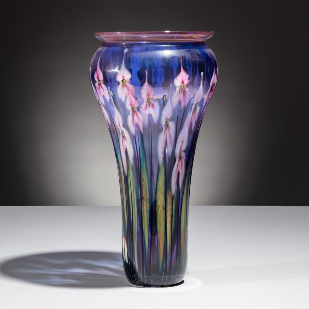 John Lotton comparable auction result: john lotton american b 1964 orchid vase c 2000