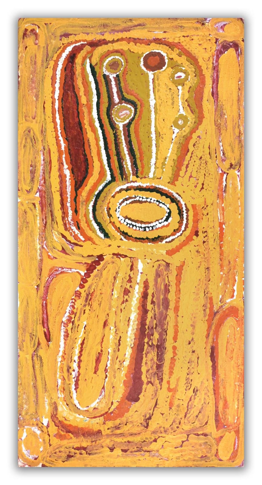 Eubena Nampitjin comparable auction result: eubena nampitjin untitled 1996